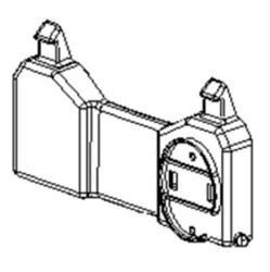 Systme de verrouillage du couvercle pour friteuses Mega XXL et Mege XXL Snacking AM48 de Moulinex