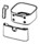 Panier  frites complet pour friteuse sans huile Tefal Easy Fry Mega EY8558E0/K2A