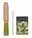 Coffret  Mojitos Cookut avec pailles, pilon-doseur et livret de recettes