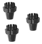 Lot de 3 brossettes pour nettoyeur vapeur Polti PTEU0182 - Vaporetto Trolley