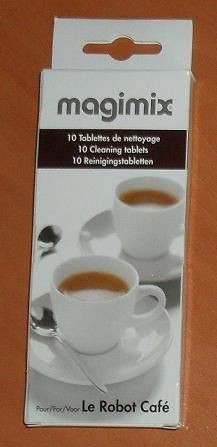 tablettes pastilles de nettoyage robot café R500 Magimix - MENA