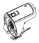 Botier avant pour aspirateur balai Rowenta X-PERT 6.60 Smart RH6470WO/870