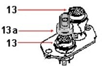 capuchon d'interrupteur pour centrale vapeur Polti PLEU0094