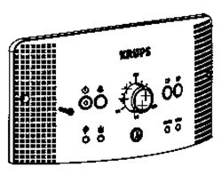 Cadran avec carte de commande pour Espresseria EA810770/70L Krups