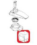 bac de rcupration du jus de la centrifugeuse du robot R&amp;B PR515A