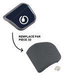 Pdale enrouleur BLEUE remplace par pice 3D NOIRE pour aspirateur Silence Force Extreme Rowenta