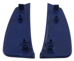 Enjoliveurs pdales bleus pour aspirateur Silence Force Cycl. Rowenta