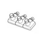 Support boutons commande pour robot caf EC251 de Delonghi