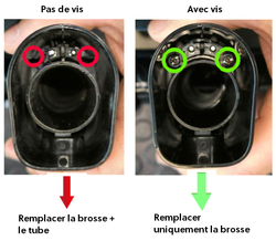 Electro-brosse pour aspirateur balai Rowenta X-PERT 160 MIS2230001601-01