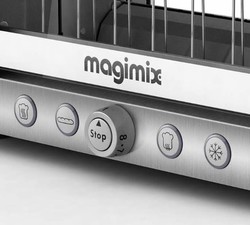Ensemble de 5 boutons pour le grille pain Magimix Toaster Vision - visibles sur la face avant