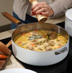 La Merveilleuse sauteuse inox 28 cm Cookut compatible tous feux