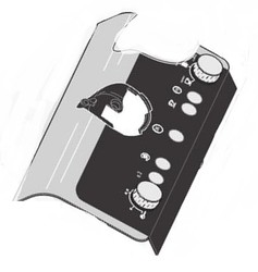 Panneau de commande sans carte pour expresso Delonghi La Specialista Opra EC9555.M