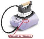 bouchon du rservoir  eau pour centrale vapeur Astoria RC160A