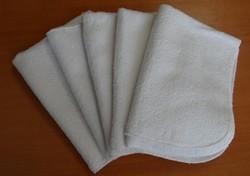 Lot de 5 chiffonnettes ou lingettes microfibre pour nettoyeur vapeur Domena