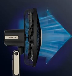 Grille de protection arrire noire pour ventilateur Rowenta Turbo Silence Extrme + VU5880F0