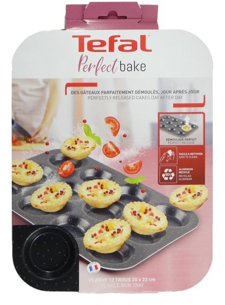 Ustensiles Tefal CRISPYBAKE Moule 12 mini tartelettes silicone