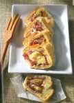 Recettte pizza roul au speck