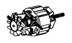 Moteur pour hachoir HV4 de Moulinex SS-193347