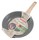 Pole Tefal grise 20 cm avec manche en bois  gamme Renew tous feux + induction