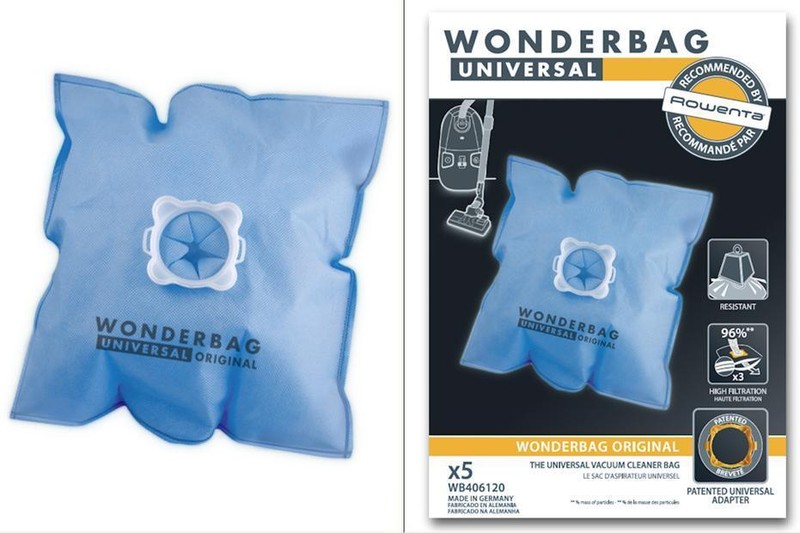 PROMO 3+1 - Sacs wonderbag Original x 5 pour aspirateurs Rowenta 