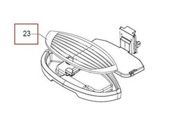 Grille support tasse pour robot Odea de Saeco