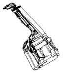 Bloc moteur + interrupteur pour dfroisseur vapeur Calor AeroSteam DT9810C0 - DT9814C0