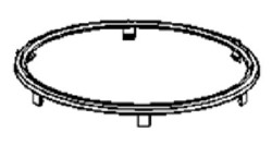 Bague du couvercle pour cuiseur Cookeo Touch Mini CE922110 Moulinex