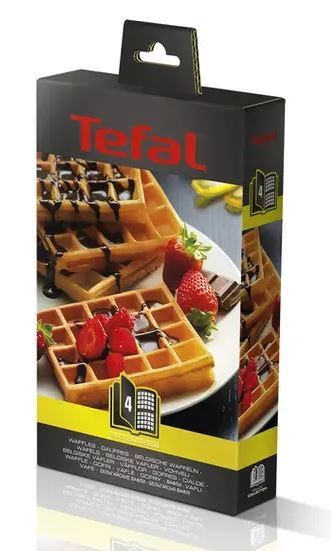 Coffret plaques gaufres n°4 pour Snack Collection Tefal 