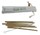 Set de 6 pailles en bambou  avec brosse de nettoyage et sac de rangement Cookut