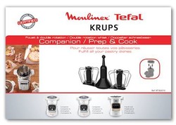 Fouet double rotation pour robot Moulinex Companion
