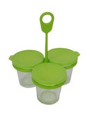 Set de 3 verrines + support de Tefal