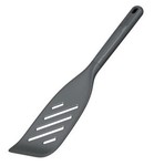 Spatule longue et plate avec fentes en plastique et nylon de marque Zyliss