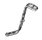 Enjoliveur de poign�e pour aspirateur laveur Rowenta X-Clean 7 GZ5736E0/870