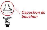 capuchon du bouchon pour centrale vapeur Astoria RC052A