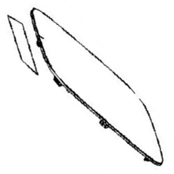 Enjoliveur suprieur pour friteuse sans huile Moulinex Easy Fry XL Surface AL4018F0/UVA