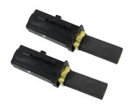 Lot de 2 charbons moteur pour aspirateur 6,3 x 9 x 25 mm