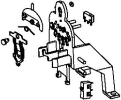 Bouton de vitesse pour batteur Prepline Moulinex