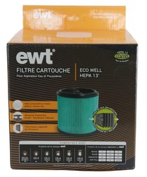 Filtre Eco Well HEPA 13 pour aspirateurs Aquavac et EWT