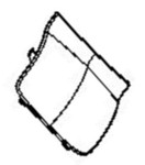 Enjoliveur avant blanc pour cuiseur �lectrique Moulinex Cookeo Infinity CE9721F0