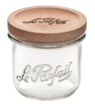 Bocal en verre 425 ml édition bois Le Parfait