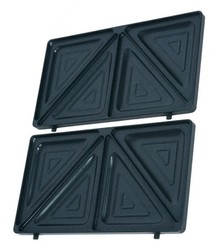 Plaques  sandwich suprieures et infrieures pour croque-monsieur Tefal UltraCompact 3-en-1 SW383
