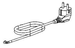 Cable d'alimentation pour cuiseur vapeur Mini Compact VC13 Seb