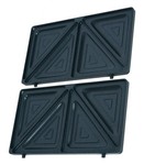 Plaques  sandwich suprieures et infrieures pour croque-monsieur Tefal UltraCompact 3-en-1 SW383