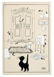 Torchon Dubout Cache-cache cru 48 X 72 cm Winkler