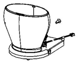 Bol ou bulle d'infusion pour machine  th Krups T.O TE500