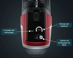 Botier avant rouge + carte lectronique pour aspirateur balai Rowenta X-PERT 6.60 Smart RH64