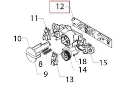 Platine de commande caf pour robot caf Xsmall de Saeco