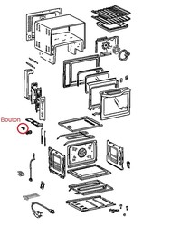 bouton pour four Rowenta Gourmet