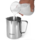 Pichet � lait Barista inox pour cafeti�re expresso Krups