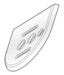 Grille appui-tasse pour machine expresso Delonghi Dedica Duo EC890